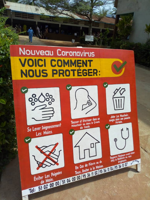 COVID 19 DES MESURES DE PRECAUTIONS MISES EN PLACE DANS LES CENTRES DE SANTE